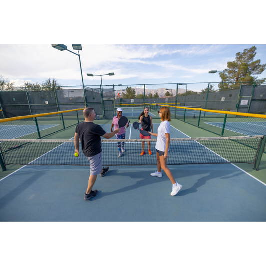 How can I use pickleball tournaments and competitions to improve my skills and become a better player?