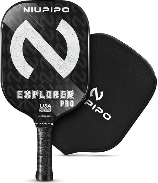 Pickleball Paddle, USAPA Approved Pro Graphite Pickleball Paddle/Paddles Set, Polypropylene Honeycomb Core, Cushion 4.72In Grip, Portable Bag/Paddle Cover, Lightweight Pickleball Racket