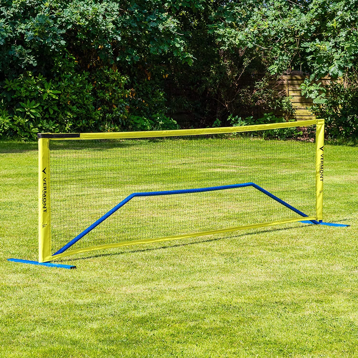 Vermont Procourt Combi Net | Net for Tennis, Badminton, Pickleball & Soccer-Tennis | Portable Badminton Set | Mini Tennis & Badminton Sets for Backyards