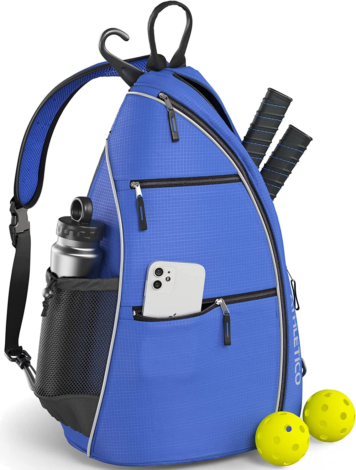 Sling Bag - Crossbody Backpack for Pickleball, Tennis, Racketball
