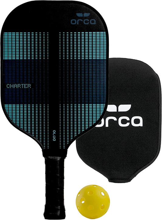 Orca Paddle Co. Pickleball Paddles, 1 Player and 2 Player Pickleball Sets Rackets for Beginners, Intermediate, Advanced Players - Multiple Styles